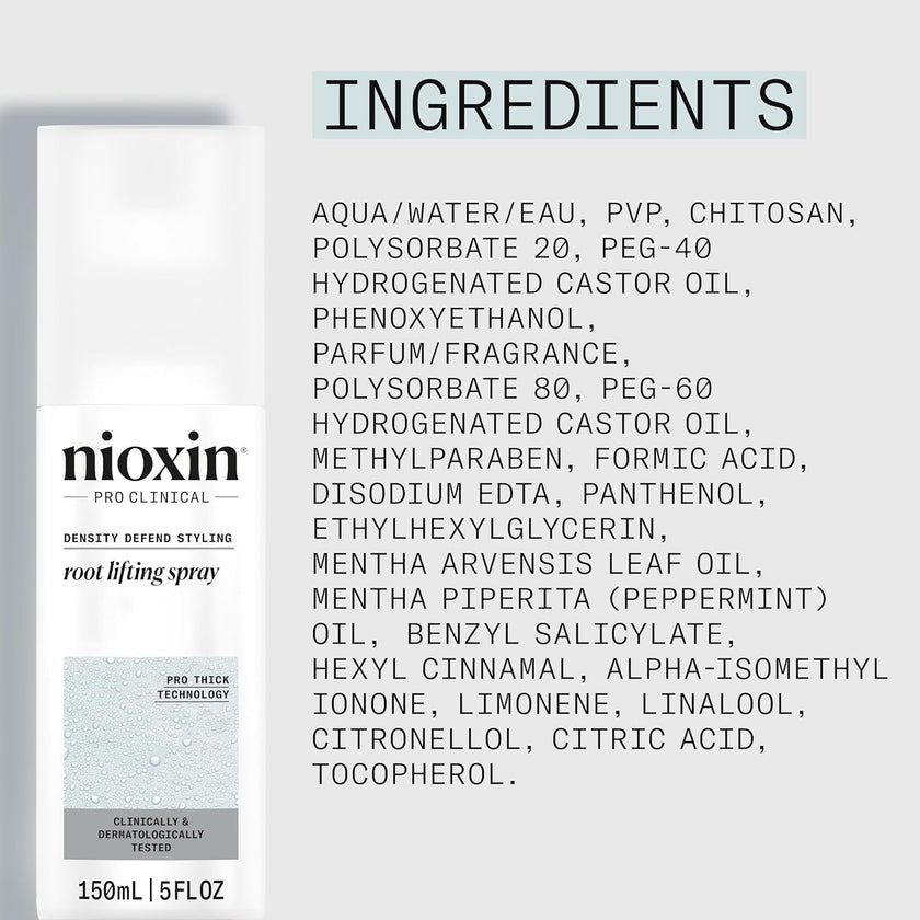Nioxin Density Defend Styling Root Lifting Spray | Hair Thickening Spray | Texturizes and Volumizes| 5.1 Fl Oz | 150 ml 🍁 All In One Marketplace Canada