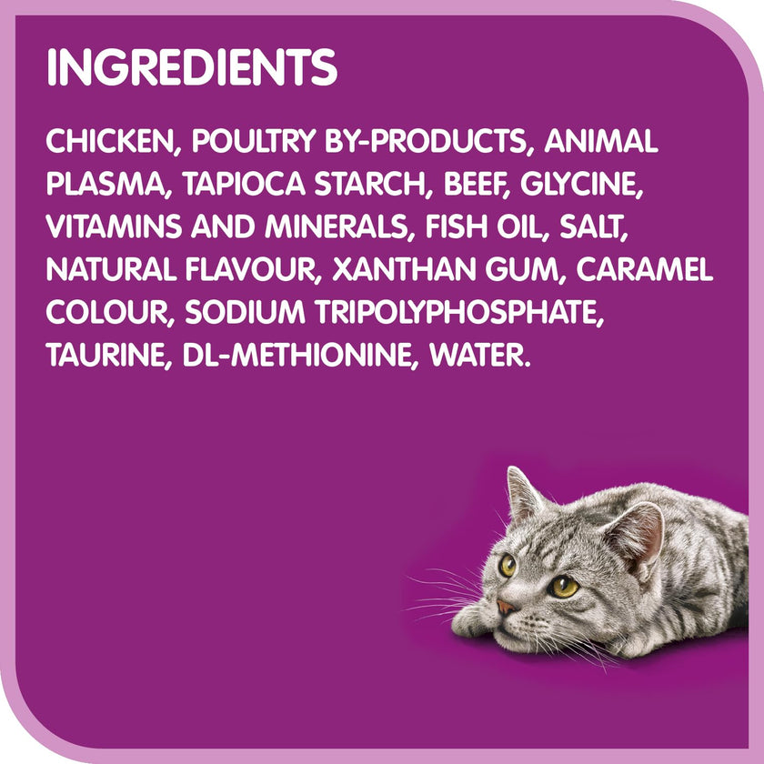 Whiskas Perfect Portions Kitten Wet Cat Food, Chicken Flavour, 75g 🍁 All In One Marketplace Canada