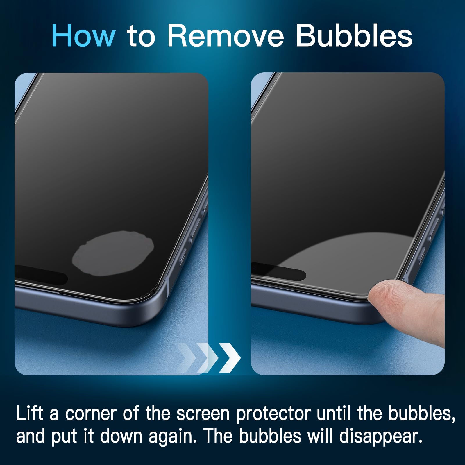 JETech Privacy Screen Protector for iPhone 15, 2-Pack 🍁 All In One Marketplace Canada