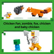 LEGO Minecraft Chicken Farm Building & Pretend Play Toy for Boys & Girls - Video Game Playset & Toy Figures for Kids, Ages 7+ - W/Chicken Fan Minifigure - Gift Idea for Birthdays - 21585 🍁 All In One Marketplace Canada