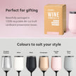 Huski Wine Tumbler 2.0 | New | Award-Winning Design with Detachable Stem | Premium Stainless Steel Wine Glass with Lid | Triple Insulated Tumbler | 355ml Capacity | Great Gift (Powder Pink) 🍁 All In One Marketplace Canada