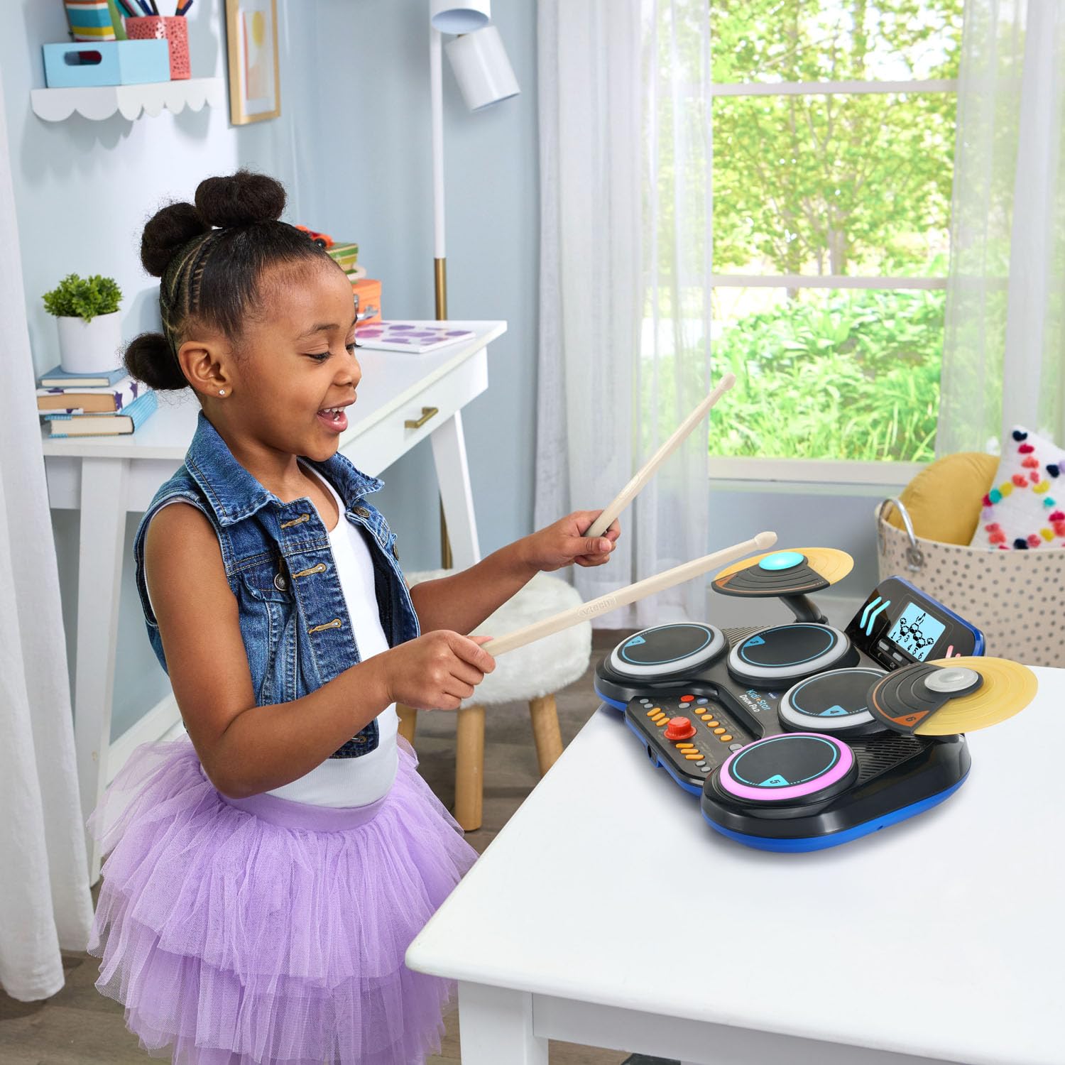 VTech Kidi Star Drum Pad (English Version) 🍁 All In One Marketplace Canada