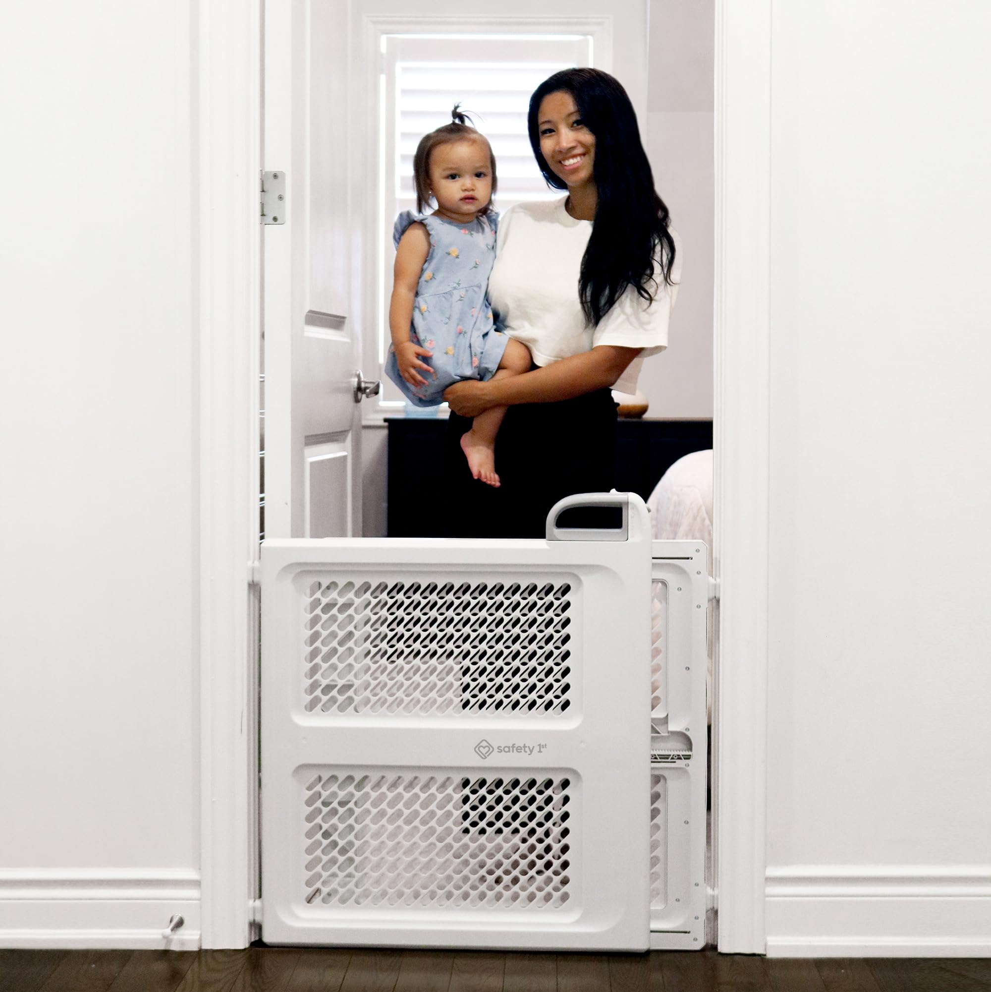 Safety 1st Lift, Lock and Swing Gate - Pressure or Hardware installed, Fits Spaces Between 28