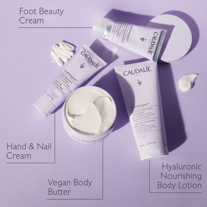 Caudalie Vinotherapist Hand and Nail Cream with Shea Butter and Grapeseed Oil, Vegan and Dermatologically Tested - 75 mL 🍁 All In One Marketplace Canada
