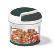 Starfrit Pull Chopper, Multi Purpose Manual Food Processor, 3 Blade System for a Faster Cut, From Large Chunks to Purée, Self-Retracting Cord, Fruits, Vegetables, Meats and Crushes Ice 🍁 All In One Marketplace Canada