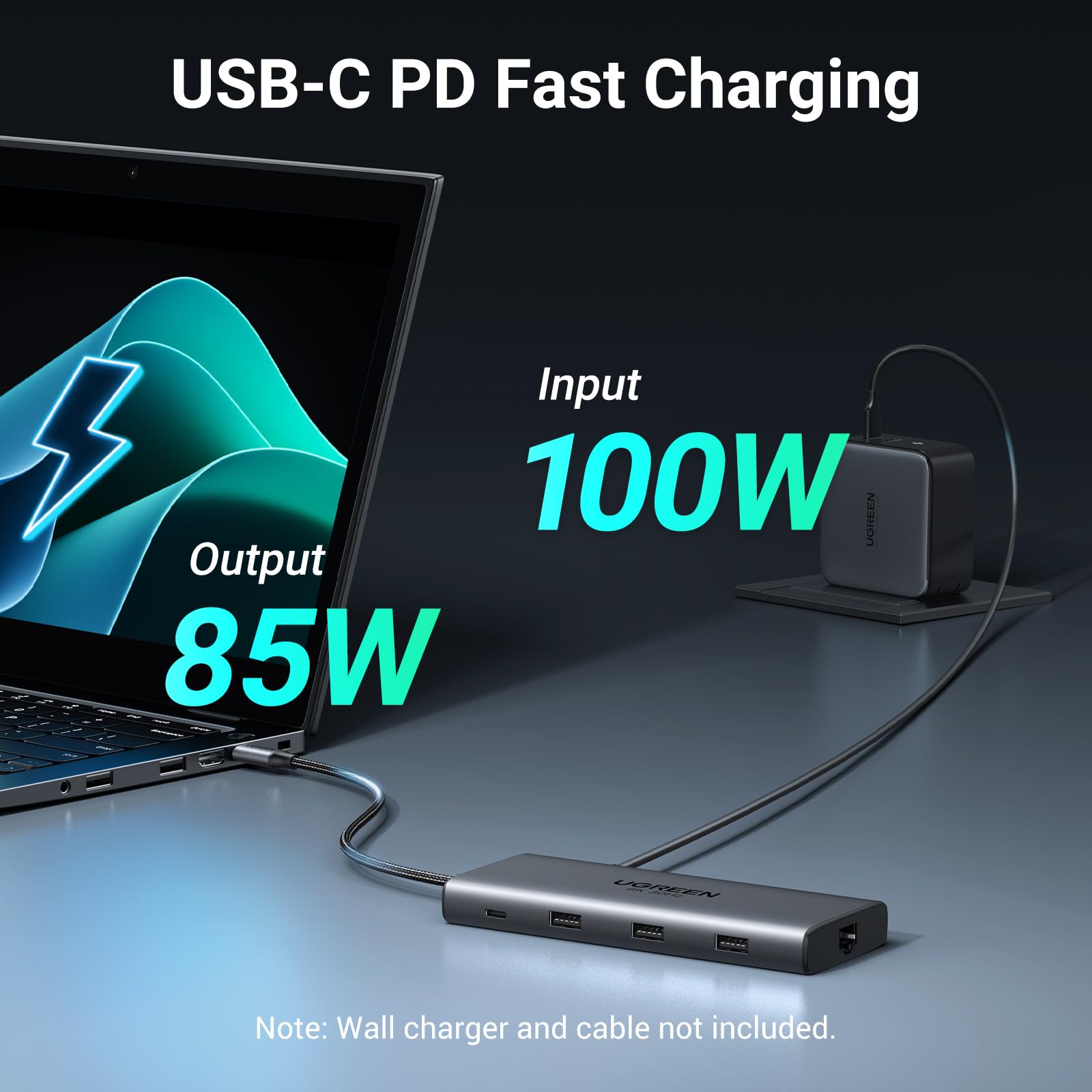 UGREEN 10 in 1 Docking Station for Laptop Dual Monitor, Revodok Pro 210 with Single 8K@30Hz, Dual 4K@60Hz, 100W PD, 1Gbps Ethernet, SD/TF, 5Gbps USB, USB C Hub for MacBook Air/Pro, ASUS, HP, XPS13&15 🍁 All In One Marketplace Canada