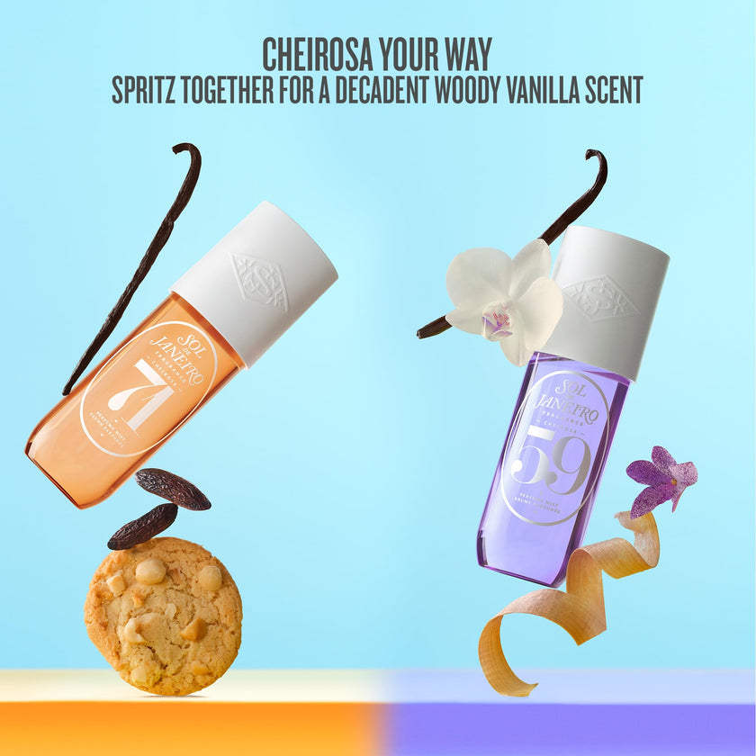 Sol de Janeiro Brazilian Crush Cheirosa 71 - Caramelized Vanilla and Macadamia by Sol de Janeiro for Unisex - 3 oz Body Mist 🍁 All In One Marketplace Canada