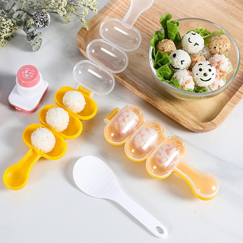 Japanese Rice Ball Shaker Set