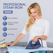 BEAUTURAL Steam Iron for Clothes with Precision Thermostat Dial, Ceramic Coated Soleplate, 3-Way Auto-Off, Self-Cleaning, Anti-Calcium, Anti-Drip 🍁 All In One Marketplace Canada