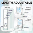LOVIGA Portable Air Conditioner Window Kit, Window Vent Kit Seal Kit for Portable Air Conditioner Dryer, 25x102~162cm Length Adjustable 2022 Upgraded 100% Sealing Waterproof Easy to Install 🍁 All In One Marketplace Canada