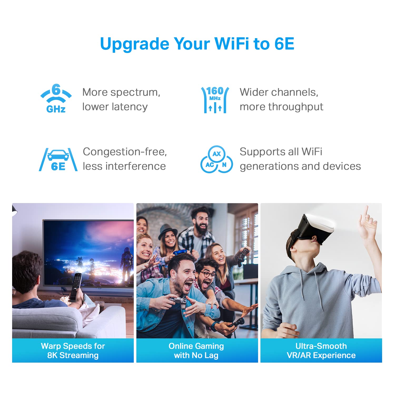 TP-Link Deco AXE5400 Tri-Band WiFi 6E Mesh System(Deco XE75 Pro) - 2.5G WAN/LAN Port, Covers up to 7200 Sq.Ft, Replaces WiFi Router and Extender, AI-Driven Mesh, New 6GHz Band, 3-Pack 🍁 All In One Marketplace Canada