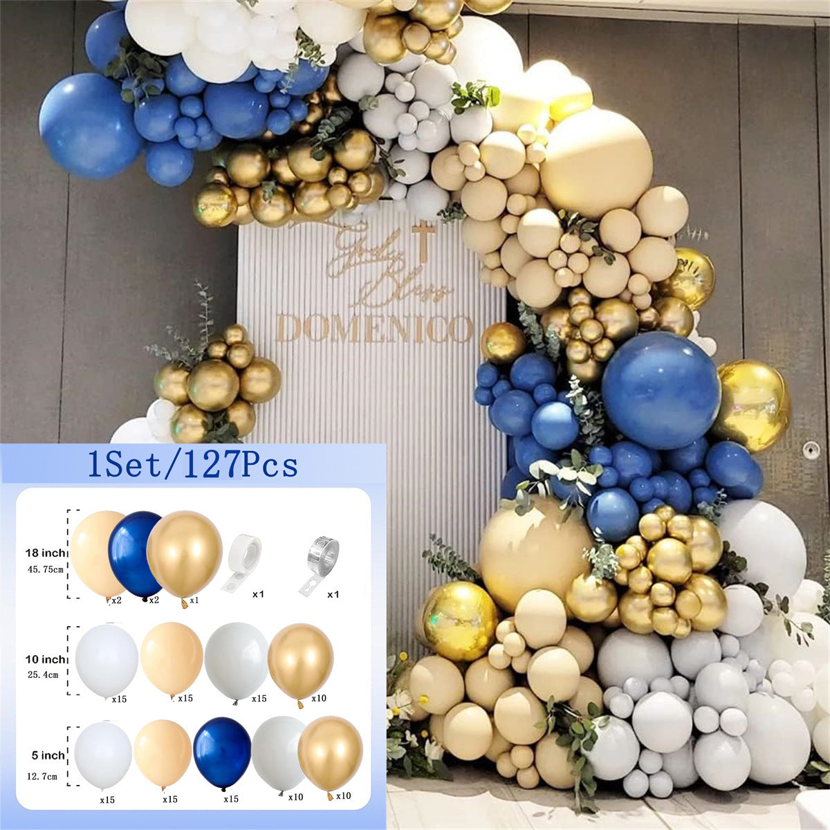 Balloon Layout Set – Multi-Style Party Decoration Balloon Suit