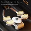 Multifunctional Ab Wheel Roller with Auto-Rebound, LCD Timer & Phone Holder – Gray
