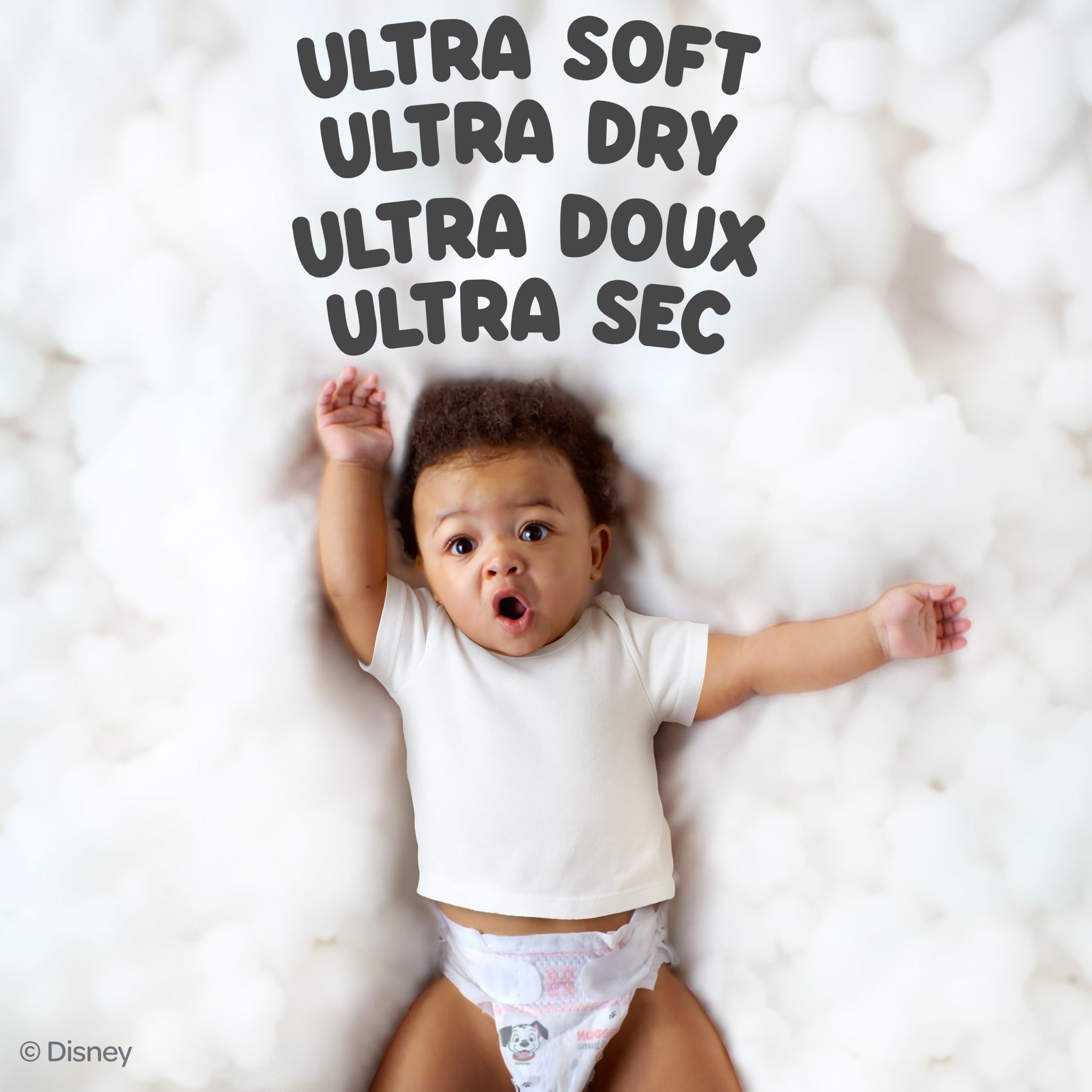 Huggies Size 1 Diapers, Snug & Dry Newborn Diapers, Size 1 (8-14 lbs), 256 Count (4 Packs of 64), Packaging May Vary 🍁 All In One Marketplace Canada