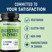 Digestive Enzymes 280MG for Digestive Health & Bloating Relief for Women & Men | Triple Digestive Enzyme Blend to Break Down Carbs & Fats, Anti Bloating Supplement for Women & Men | Vegetarian | 90ct 🍁 All In One Marketplace Canada
