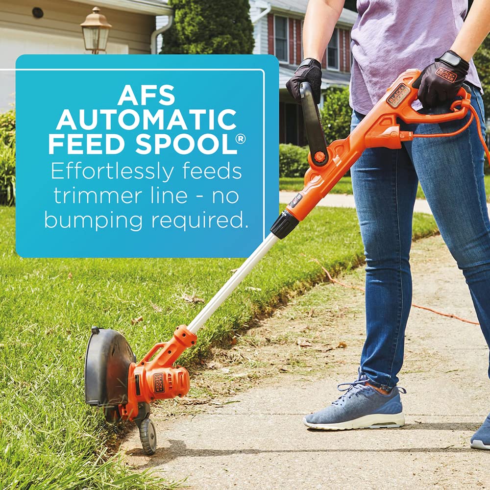 BLACK+DECKER String Trimmer & Edger with Auto Feed, Lightweight Corded Electric, 6.5-Amp, 14-Inch (BESTA510-CA) 🍁 All In One Marketplace Canada