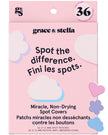 grace & stella Award Winning Hydrocolloid Patches with Salicylic Acid (Multishape, 36 Count) - Covers with Tea Tree - Patches for Impurities - Dermatologist Tested Skin Care, Cruelty Free, Vegan 🍁 All In One Marketplace Canada