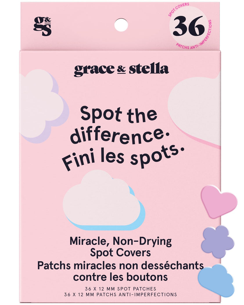 grace & stella Award Winning Hydrocolloid Patches with Salicylic Acid (Multishape, 36 Count) - Covers with Tea Tree - Patches for Impurities - Dermatologist Tested Skin Care, Cruelty Free, Vegan 🍁 All In One Marketplace Canada