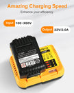Replacement for Dewalt 20V Max Battery Charger DCB112, Compatible with Dewalt 12V 20V Max Lithium Battery DCB203 DCB204 DCB205 DCB205 DCB120 DCB123 DCB125 DCB127 DCB112 DCB115 DCB118 DCB102 DCB104 🍁 All In One Marketplace Canada