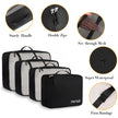 BAGAIL 8 Set Packing Cubes, Lightweight Travel Luggage Organizers with Shoe Bag, Toiletry Bag & Laundry Bag (Jet Black) 🍁 All In One Marketplace Canada