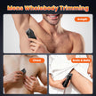 MAXGROOM Manscape Body Hair Trimmer for Men, Waterproof Pubic Hair Trimmer, Electric Razor Men with LED Light, 3mm & 6mm Guide Comb and Travel Pouch 🍁 All In One Marketplace Canada