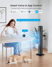 GoveeLife Black Tower Fan for Bedroom, 36