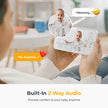 Arenti Baby Monitor, Smart WiFi 6 Baby Camera with 5-Inch Upgraded Wireless Display, 360° View, Auto-Night Vision, Temperature Sensor, Sound & Motion Detection, 2 Way Audio, VOX Mode (B2) 🍁 All In One Marketplace Canada
