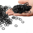 Mini Rubber Bands, 1000 Pcs Small Hair Elastics, Elastic Hair Ties for Making Hairstyle, Black 🍁 All In One Marketplace Canada