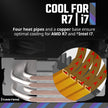 Cooler Master Hyper 212 Spectrum V3 CPU Air Cooler, ARGB Sync, 120mm PWM Fan, 4 Copper Direct Contact Heat Pipes, 152mm Tall, AMD Ryzen AM5/AM4, Intel LGA1700/1200 (RR-S4NA-17PA-R1) 🍁 All In One Marketplace Canada