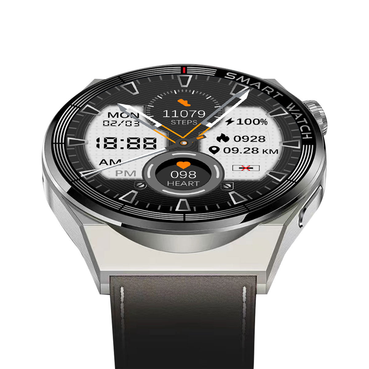 Smartwatch with Bluetooth Calling, Voice Recording & 20+ Sports Modes – Unisex Smart Watch