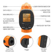 TempPro TP30 Infrared Thermometer Gun, Laser Thermometer for Cooking, Pizza Oven, Griddle, Engine, HVAC, Temperature Gun with Adjustable Emissivity & Max Measure -58°F ~1022°F (Previously ThermoPro) 🍁 All In One Marketplace Canada