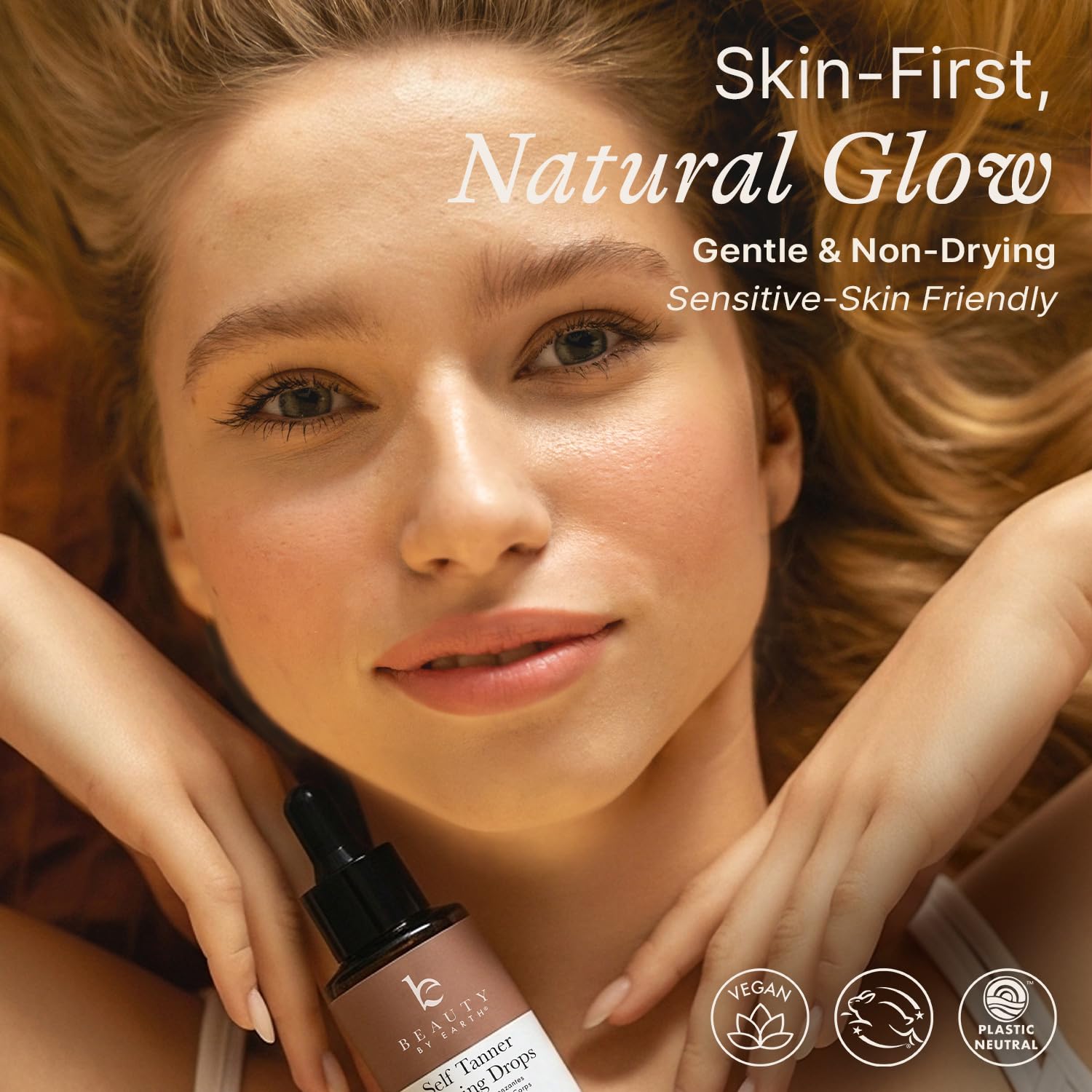 Self Tanning Drops - Natural & Organic Ingredients, Medium Face Tanning Drops to Add to Lotion, Moisturizing Bronzing Tanner for Face & Body, Toxin Free Tanner for Fake Tan 🍁 All In One Marketplace Canada
