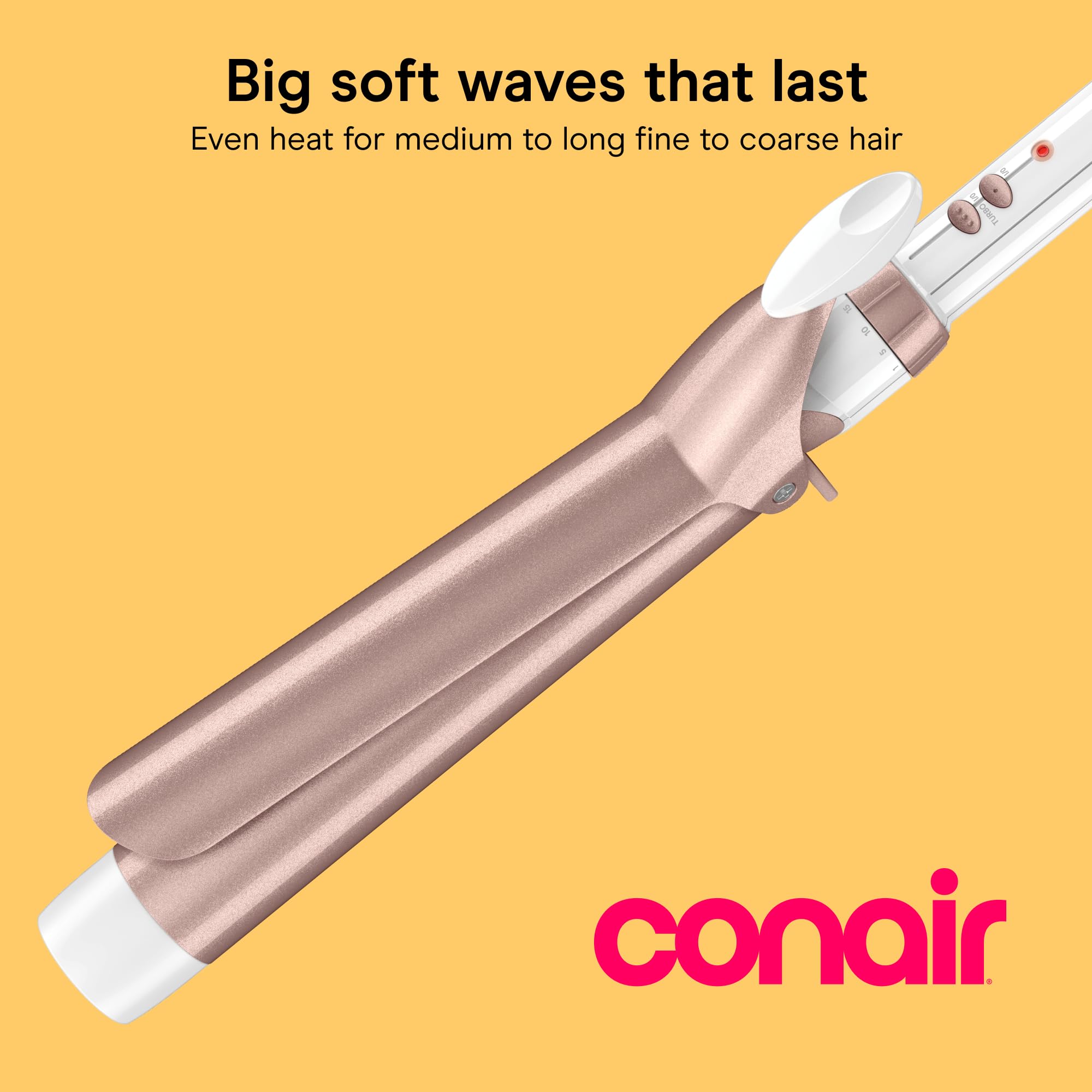 Conair Ceramic Long Barrel XL Curling Iron, 1 ½” Barrel Produces Classic Curls – for use on Medium and Long Hair, Hair Curler 🍁 All In One Marketplace Canada