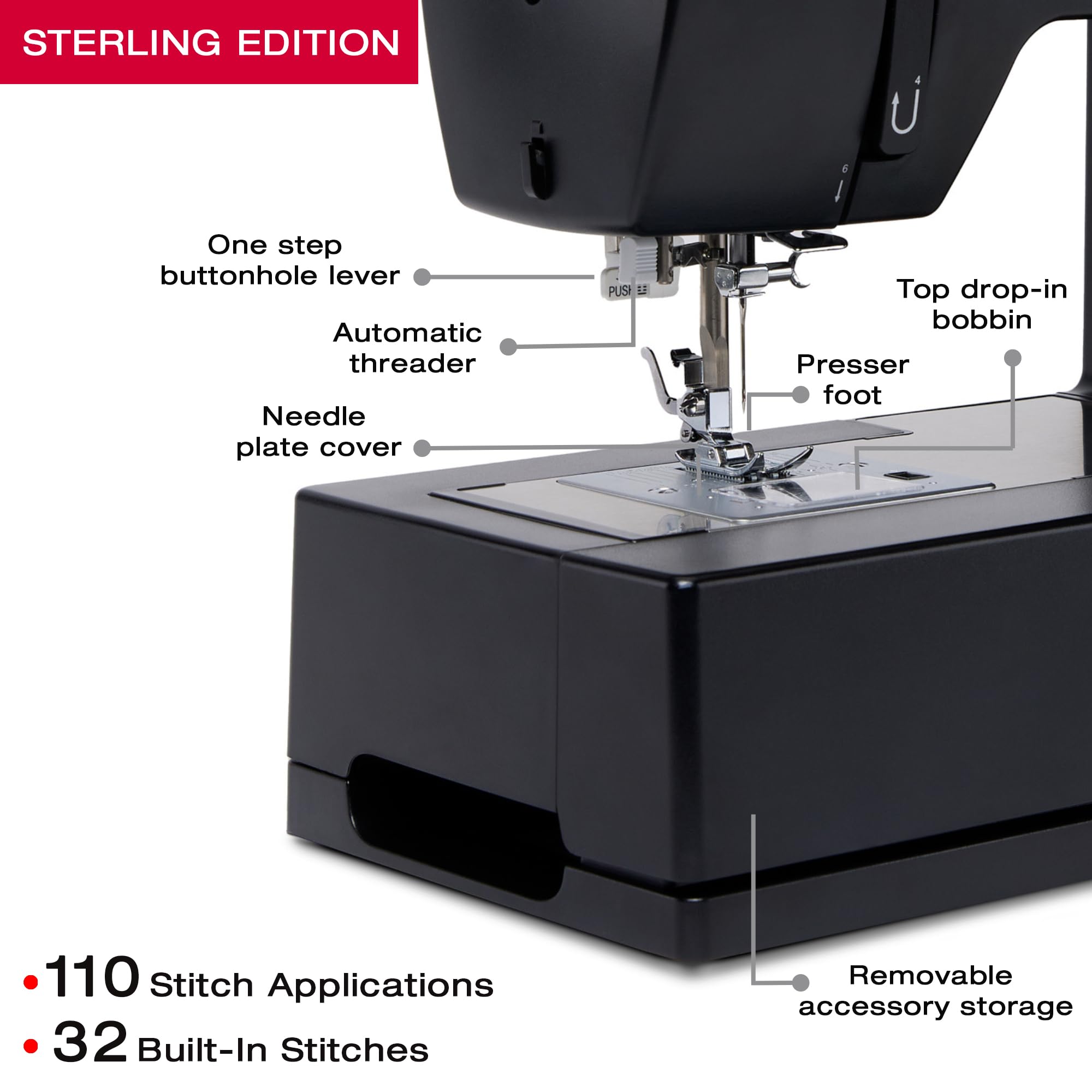 SINGER® 4432 Sterling High Speed Heavy Duty Sewing Machine + Accessory Kit 🍁 All In One Marketplace Canada