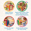Battat Wooden Activity Cube - 5-Sided Play Center with Bead Maze, Doors 🍁 All In One Marketplace Canada