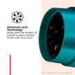 Revlon RV544FBLF Advanced Ionic Technology™ Hair Dryer with Diffuser, Powerful, Hair Dryer with Concentrator, Quick Dry, Lightweight, 2 Heat/Speed Settings, Less Frizz, Shiny and Smooth Hair, Blue 🍁 All In One Marketplace Canada