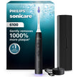 Philips Sonicare 6100 Series Electric Toothbrush - Next-Generation Sonicare Technology, Pressure Sensor, 6 Brushing Settings, SmarTimer, BrushPacer, 21-day Runtime, Travel Case, Black, Model HX7401/06 🍁 All In One Marketplace Canada