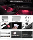 Govee Interior Lights for Car, App Control Smart Car Lights with DIY Mode and Music Mode, Waterproof LED Interior Lights with 2 Lines Design, RGB Under Dash Car LED Lights with Car Charger, DC 12V 🍁 All In One Marketplace Canada