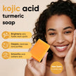 CADDISE Kojic Acid & Turmeric Soap Bars – Dark Spot Remover & Skin Care, Handmade Face & Body Wash Bars with Niacinamide, Shea Butter, Tea Oil, Vitamin C (2 Pack, 8.5 Oz) 🍁 All In One Marketplace Canada