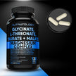 Nutratology Magnesium Complex - Glycinate, Malate, L-Threonate & Taurate With Vitamin B6 + Bioperine For Enhanced Absorption - Helps Support Healthy Bones, Muscles, Teeth & Heart - 100MG Elemental Magnesium Per Capsule - 120 Count