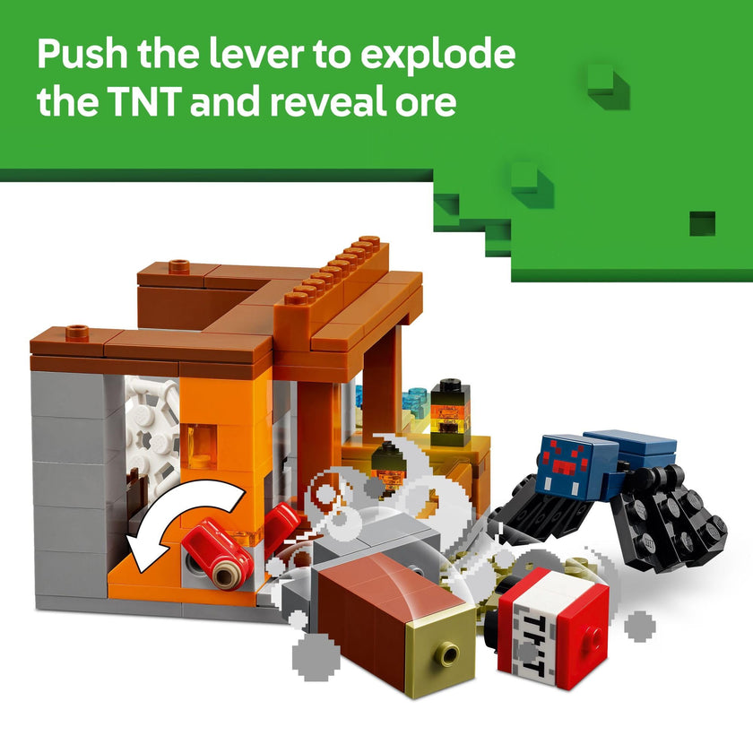 LEGO Minecraft The Armadillo Mine Expedition Toy Figures and Playset - Building Minecraft Toy for Kids, Boys and Girls, Ages 8+ - with Gaming Figures for Pretend Play - Gift Idea for Birthdays - 21269 🍁 All In One Marketplace Canada