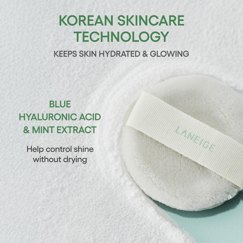 LANEIGE Neo Blurring Powder: Korean Oil-Control Compact with Pore Blurring, Smoothing Finish & Travel-Friendly, No-Spill Packaging 🍁 All In One Marketplace Canada