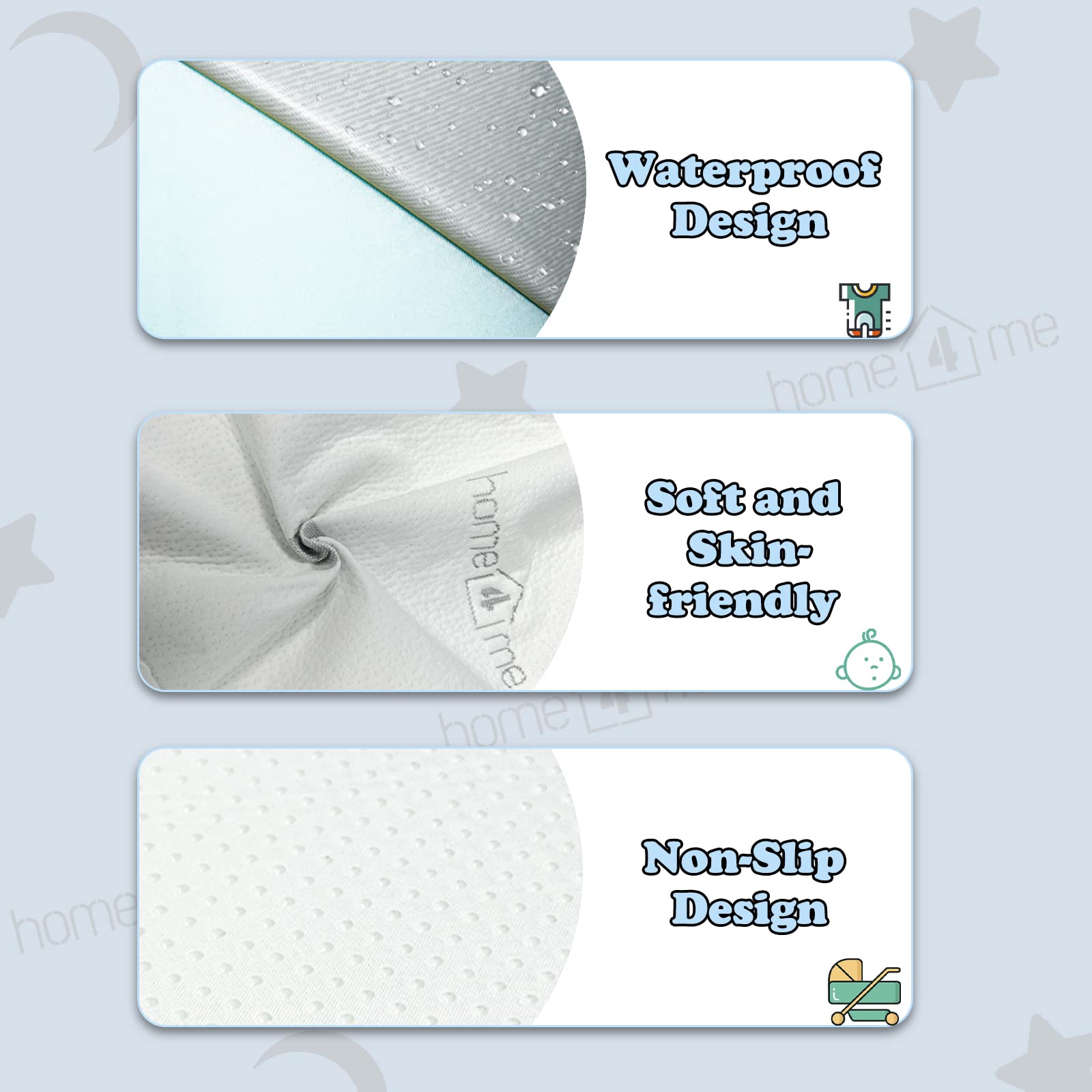 Home4me Pack and Play Mattress, 38