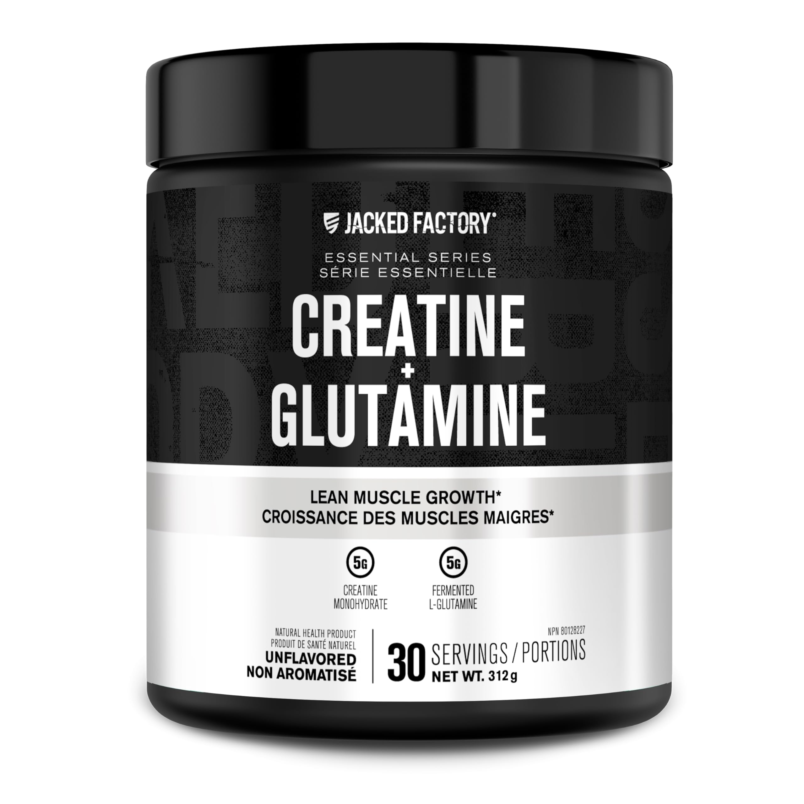 Creatine + Glutamine - Canadian-Owned Supplement with L-Glutamine - 30 Servings 🍁 All In One Marketplace Canada