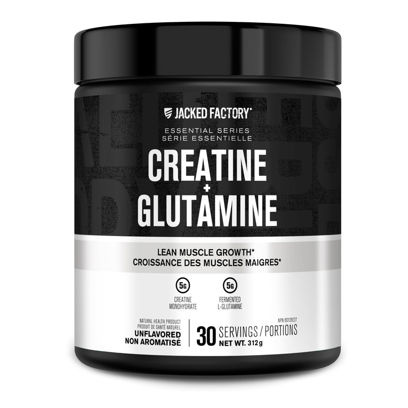 Creatine + Glutamine - Canadian-Owned Supplement with L-Glutamine - 30 Servings 🍁 All In One Marketplace Canada