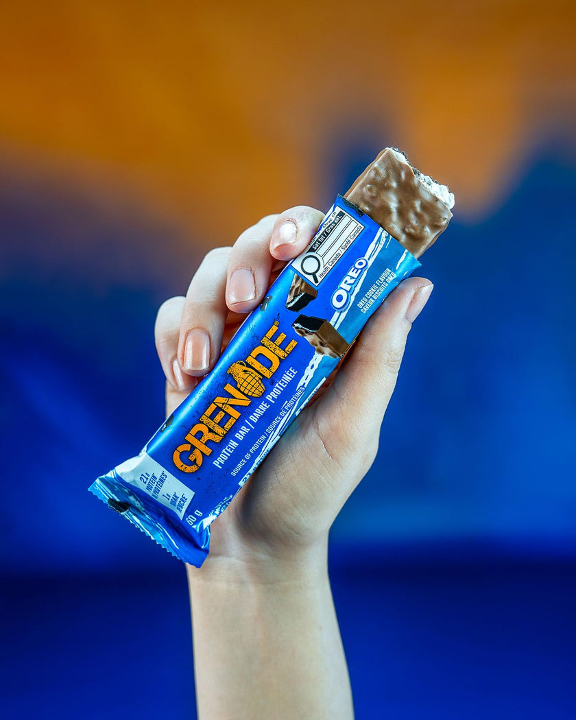 Grenade High Protein, Low Sugar Bar - OREO, 12 x 60 g (Packaging May Vary) 🍁 All In One Marketplace Canada