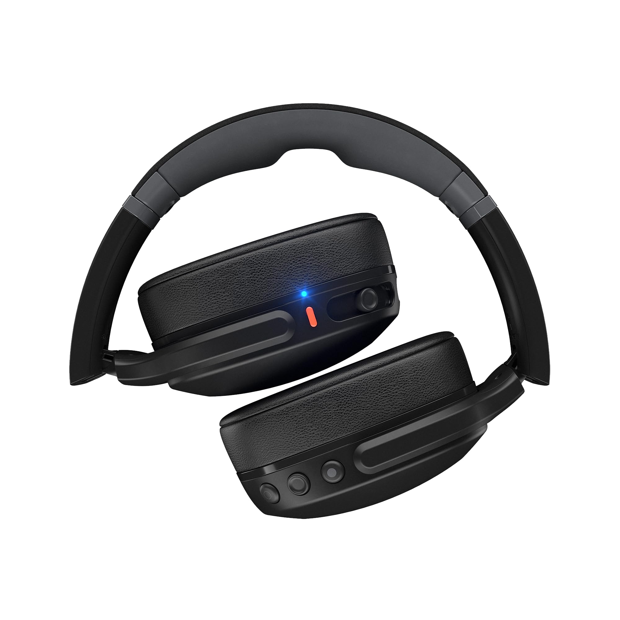Skullcandy Crusher Evo Wireless Bluetooth Headphones with Multi-Sensory Bass, Noise Isolating Over-Ear Fit, Up to 40 Hours Battery, Microphone for iPhone Android - True Black 🍁 All In One Marketplace Canada