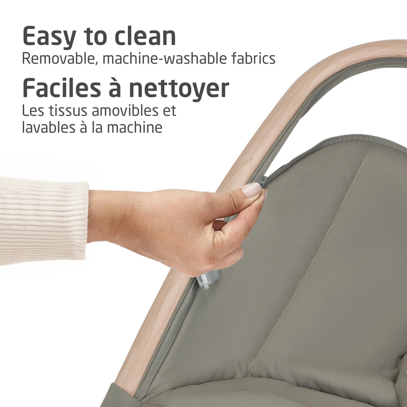 Maxi-Cosi 2-in-1 Kori Rocker, folds flat, travel, washable fabrics, Classic Green 🍁 All In One Marketplace Canada