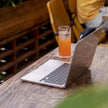 EooCoo Case Compatible with MacBook Air 13 inch M5 M4 M3 M2 2026-2022 A3449 A3240 A3113 A2681, 13.6