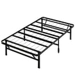 ZINUS SmartBase Tool-Free Assembly Mattress Foundation / 14 Inch Metal Platform Bed Frame/No Box Spring Needed/Sturdy Steel Frame/Underbed Storage, Black, Twin, Regular 🍁 All In One Marketplace Canada